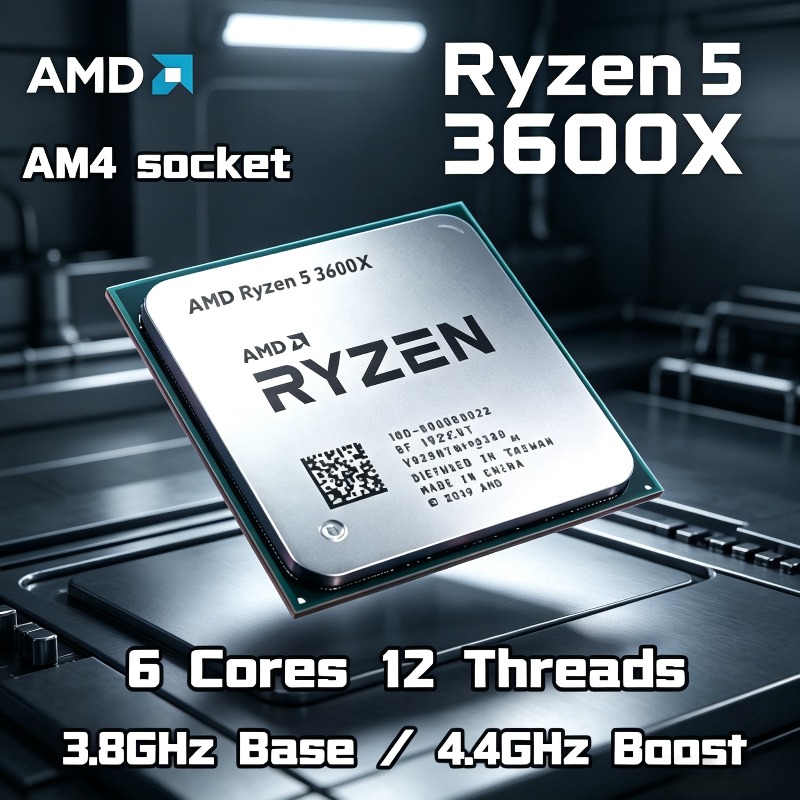 Amd Cpu Ryzen 5 - 100% Neuf AMD Ryzen 5 3600X