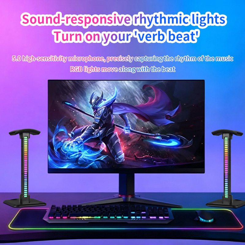Headset Stand Rgb - Support de casque avec bande lumineuse