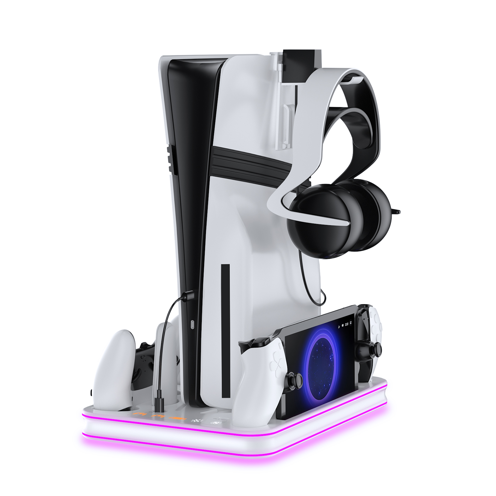 Headset Stand Rgb - STORM WYRM pour console PS5 Slim/Pro,