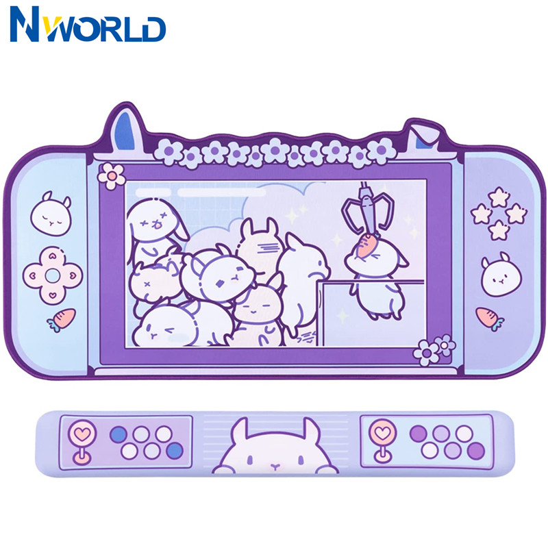 Gaming Accessories Kawaii - Grand tapis de souris de jeu