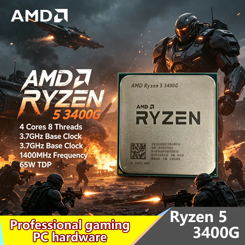 Amd Cpu Ryzen 5 - Processeur de bureau AMD Ryzen 5
