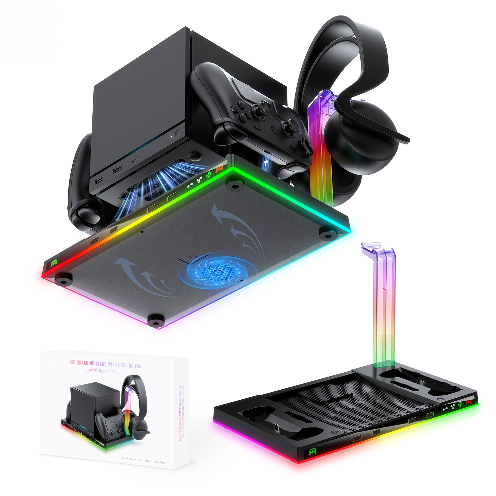 Support de charge pour manette - Headset Stand Rgb avis et prix