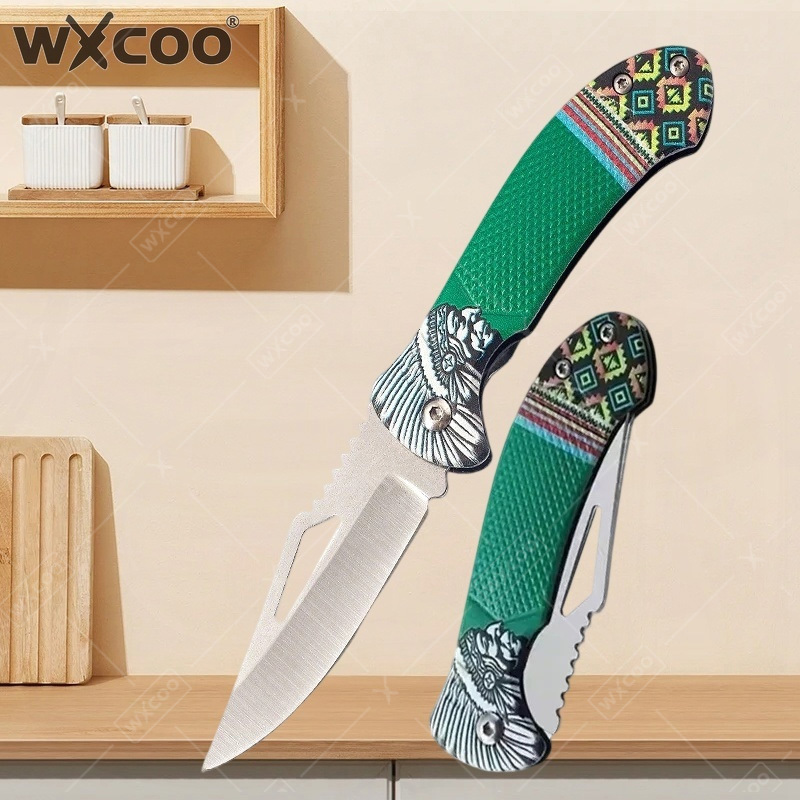 Couteau pliant WXCOO en acier  - Gaming Kitchen Accessories avis et prix