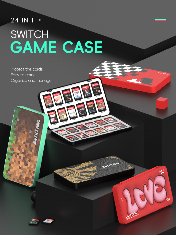 Étui pour cartes de jeu 24 en  - Gaming Accessories Holder avis et prix