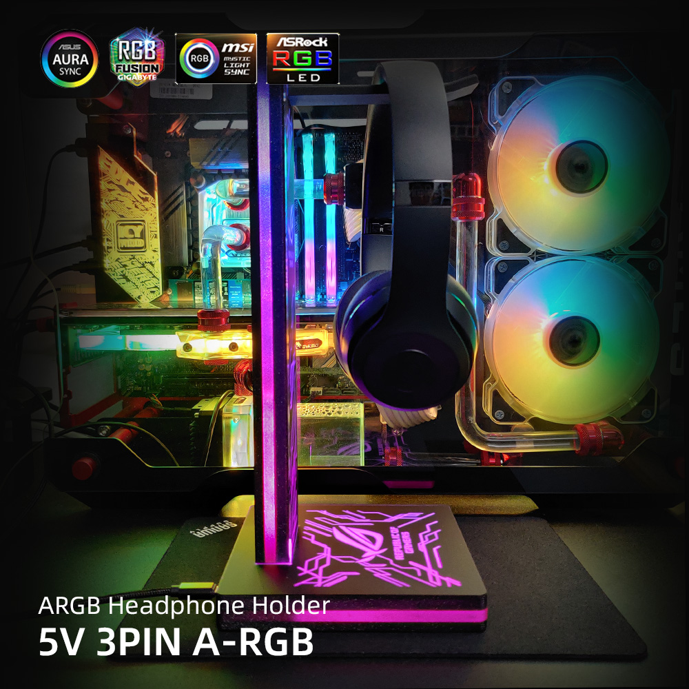 Support de casque ARGB pour PC - Headset Stand Rgb avis et prix